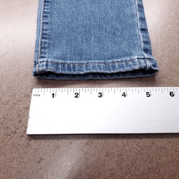 Alloy Apparel Tall Heidi Ultra High Rise Jeans Women Jr 16/37 Blue Skinny Sleek - Picture 8 of 13